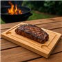 Artema - Assiette en Bois - Planches à Découper - Peuvent être Utilisées Comme Plats De Service - Set 6 pcs - 30*20 cm