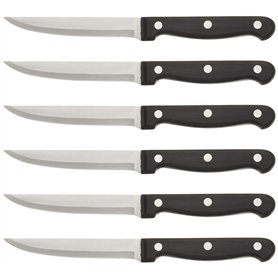 Lacor 39061 Jeu de 6 Couteaux pour Steak Lame Lisé