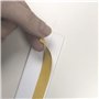 Porte-étiquettes Autocollants Blancs 30 mm x 100 mm, 100 Pièces de Porte-prix Individuels Autocollants 100 mm, Affiches de Prix,