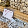 Kit 50 Porte-prix pour étagère en bois. Étiquette 39x60mm. Transparent. Panneaux de prix