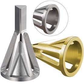 BETOY 2 pcs Externe d'ébavurage Outil à chanfreiner –Enlever Bavure Acier Inoxydable
