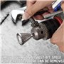 BETOY 2 pcs Externe d'ébavurage Outil à chanfreiner –Enlever Bavure Acier Inoxydable, Deburring External Chamfer Tool pour Les F