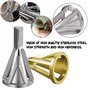 BETOY 2 pcs Externe d'ébavurage Outil à chanfreiner –Enlever Bavure Acier Inoxydable, Deburring External Chamfer Tool pour Les F