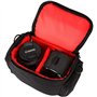SUNSEATON Housse de Protection pour Appareil Photo Sac Bandoulière Appareil Photo Numérique Sacoche Caméra Compatible pour Nikon