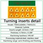 Porte-outils de tournage en carbure indexable MTJNR1616H16 + tour métallique avec barre d'alésage interne S16Q-MTJNR16 + inserts