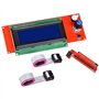 ICQUANZX 2004Module de contrôleur d'affichage intelligent LCD avec adaptateur pour RAMPS 1.4 Kit de contrôleur d'imprimante 3D A