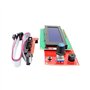 ICQUANZX 2004Module de contrôleur d'affichage intelligent LCD avec adaptateur pour RAMPS 1.4 Kit de contrôleur d'imprimante 3D A