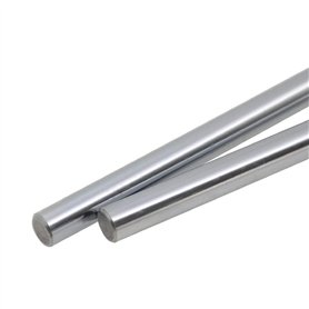 ICQUANZX 2PCs 8mm x 330mm (.315 x 13 pouces) Guide de l'arbre de la tige de mouvement linéaire chromé