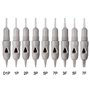 20 pièces Spirale Maquillage Permanent Aiguilles de tatouage Microblading jetables pour Machine Maquillage Permanent 1P/3P/5P/7P