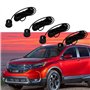 Sunwan - Système de radar de recul pour voiture avec 4 capteurs sonores de stationnement en marche arrière