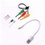 ARCELI LCR-T7 Transistor Testeur TFT Diode Triode Capacitance Mètre LCR ESR Mètre