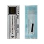 50 pièces Lame Microblading Aiguilles de Microblading U noires en 0.20mm 18U 16U Sourcils Permanent Aiguilles (16U-0.2mm)
