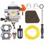 Hippotech Carburateur C1Q-S174 pour STIHL FS87 FS90 FS100 FS110 FS130 HL90 HL95 HL100 HT100 HT101 KM90 KM100 KM110 SP90 Coupe-ca