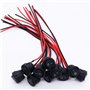 RUNCCI-YUN Interrupteur à Bascule Rond, CA 6 A/125 V, 3 A/250 V Interrupteur à Bascule 2 Broches, Bouton De Verrouillage Interru
