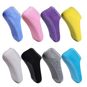 Aoblok 8 paires chaussettes antidérapantes femmes