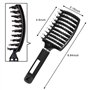 adaptée pour coiffer les cheveux longs