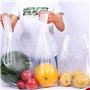 300 Sachets Plastique Transparents de Supermarché L'Emballage Alimentaire Nouveau Matériau Trois Tailles 5,9 * 10,3 Pouces, 7 * 
