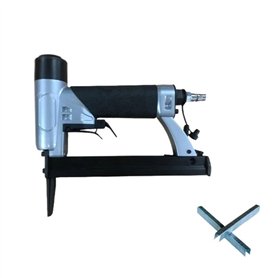 Pistolet agrafeur pneumatique sans huile Agrafeuse pneumatique à longue bouche 7116