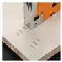 Agrafeuse pneumatique, agrafeuse pneumatique pour Kit de pistolet agrafeur 4 en 1 Pistolet à clous en forme de U Pistolet agrafe