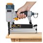 Pistolet agrafeur pneumatique sans huile Pistolet à clous pneumatique T50 F50 440k Petit pistolet à clous fixe 16Ga/18Ga Convien