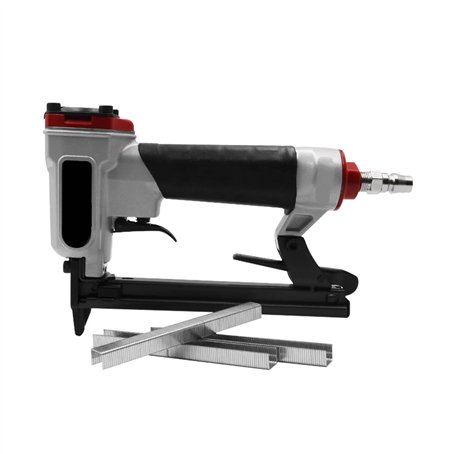 Pistolet agrafeur pneumatique sans huile Agrafeuse pneumatique 1013J Pistolet à clous Agrafeuse à cartons Pistolet à clous pneum