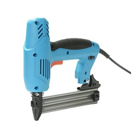 Pistolet agrafeur pneumatique sans huile Agrafeuse pneumatique de pistolet à ongles électrique for l'encadrement et la menuiseri