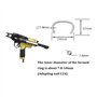 Pistolet agrafeur pneumatique sans huile SC7E pneumatique type C pistolet anneau cloueur Cage agrafeuse anneau pince outil cloue