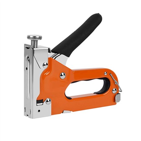 Pistolet agrafeur pneumatique sans huile Pistolet à clous manuel 3 en 1 Pistolet à clous pneumatique Agrafeuse à bois robuste av
