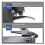 Pistolet agrafeur pneumatique sans huile Pistolet à clous pneumatique 425K Agrafeuse à couronne étroite Outils de travail du boi