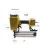 Pistolet agrafeur pneumatique sans huile Pistolet à clous pneumatique ST64 Agrafeuse pneumatique domestique Pistolet à clous pne