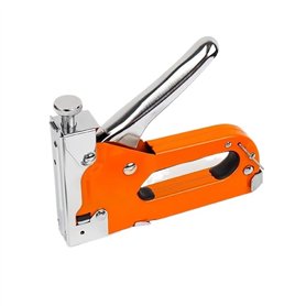 Pistolet agrafeur pneumatique sans huile Kit de pistolet agrafeur 4 en 1 Pistolet à clous en forme de U Pistolet agrafeur robust