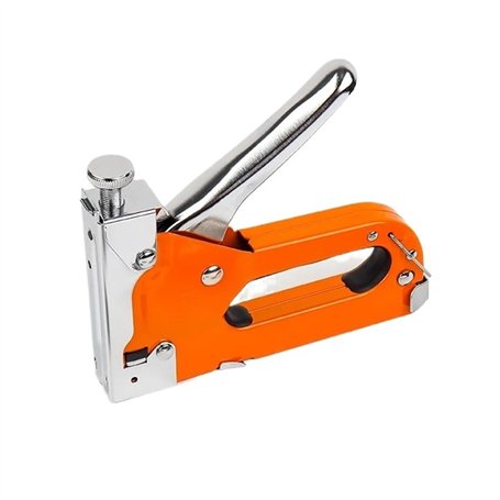 Pistolet agrafeur pneumatique sans huile Kit de pistolet agrafeur 4 en 1 Pistolet à clous en forme de U Pistolet agrafeur robust