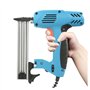 Pistolet agrafeur pneumatique sans huile Pistolet à clous électrique Cloueuse portable Agrafeuse à cadre en bois Décoration de m