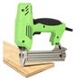Pistolet agrafeur pneumatique sans huile Pistolet cloueur électrique à double usage 2000W, outil électrique for le travail du bo