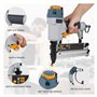 Pistolet agrafeur pneumatique sans huile Pistolet à ongles pneumatique outil à ongles pneumatique for le travail du bois T50 F50