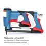 Pistolet agrafeur pneumatique sans huile FS8016-B Pneumatique Gun à ongles Fine Astapler for l'outil de pistolet à ongles meuble
