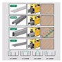 Pistolet agrafeur pneumatique sans huile Cloueuses manuelles robustes Agrafeuses Agrafeuses Pistolets agrafeurs Outils for meubl