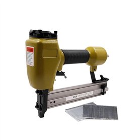 Agrafeuse pneumatique pour tissus d'ameublement Pistolet à ongles pneumatique en acier ST38