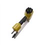 Agrafeuse pneumatique pour tissus d'ameublement Pistolet à ongles pneumatique en acier ST38, 18-38mm, agrafeuse à Air domestique