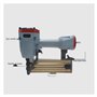 Agrafeuse pneumatique pour tissus d'ameublement Pistolet à clous pneumatique ST64 Agrafeuse pneumatique domestique Pistolet à cl