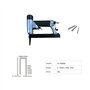 Agrafeuse pneumatique pour tissus d'ameublement Agrafeuse pneumatique à longue bouche 7116, perforatrice de cadre, pistolet for 