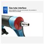 Agrafeuse pneumatique pour tissus d'ameublement Pistolet à ongles électrique F50, agrafeuse de Construction de meubles, pistolet