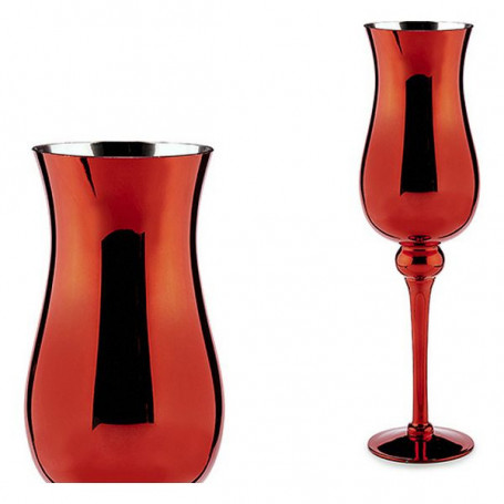 Bougeoir Verre (13,5 x 4,5 x 13,5 cm) 37,99 €