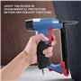 Agrafeuse pneumatique pour tissus d'ameublement Agrafeuse pneumatique à longue bouche 8016LN, pistolet à agrafeuse Fine, outil d