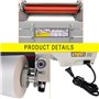 Photo Machine À Plastifier Chaud Et Froid,0-180 ℃, Plastifieuse Thermique Simple Et Double Face, 9 Vitesses Réglables,À Affichag