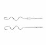 Ufesa BV4655 Batteur Electrique + Bol Rotatif, 400 W de Puissance, 5 Vitesses + Turbo, Bouton pour Éjecter les Accessoires, 2 Fo