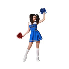 ATOSA déguisement cheerleader bleu femme adulte XL