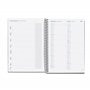 Miquelrius Agenda scolaire 2024-2025 - Septembre 24 à juin 25-117 x 174 mm, un jour par page, couverture en carton doublé, agend