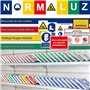 Normaluz RD20630 Panneau Adhésif Direction Obligatoire Gauche Adhésif Vinyle 20 x 30 cm