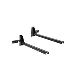 Sauvic 89440 Séchoir à Linge Mural Rabattable Acier Noir 54 cm